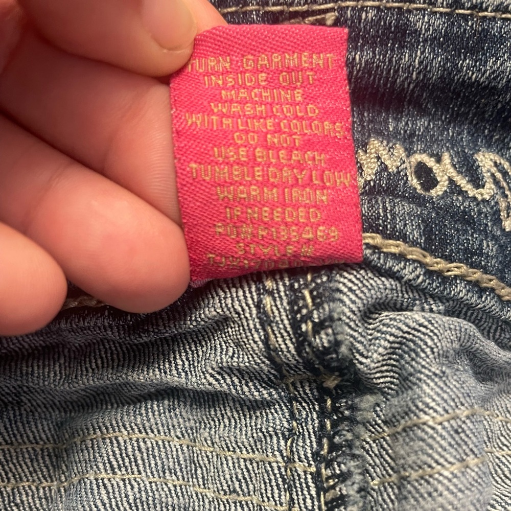 Almost Famous Size 20 5 Pocket Distressed Jeans - Picture 11 of 11